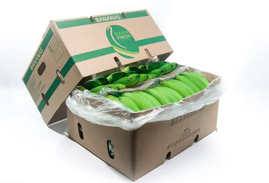 Caja de Guineo Verde Selecto 40lbs